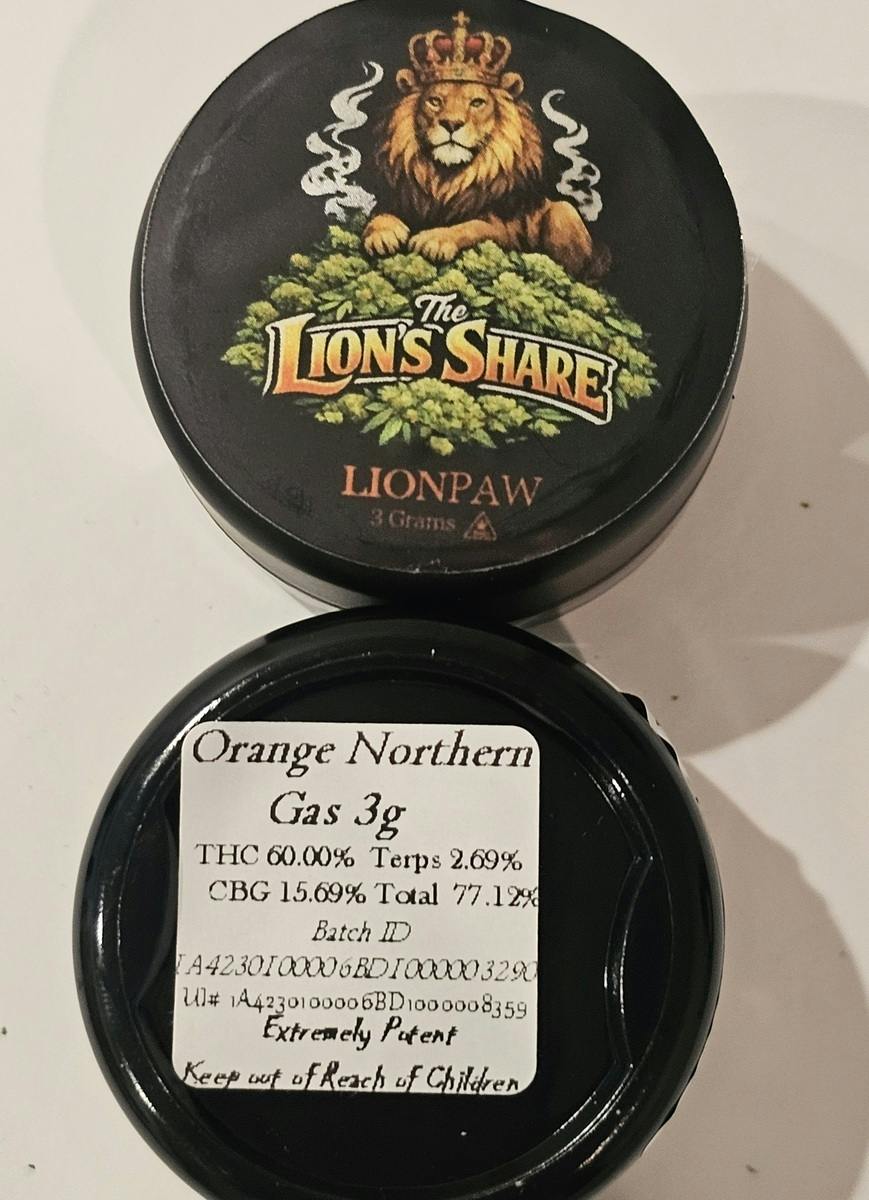 Orange Northern | 3G G.A.S WAX | Lion's Paw