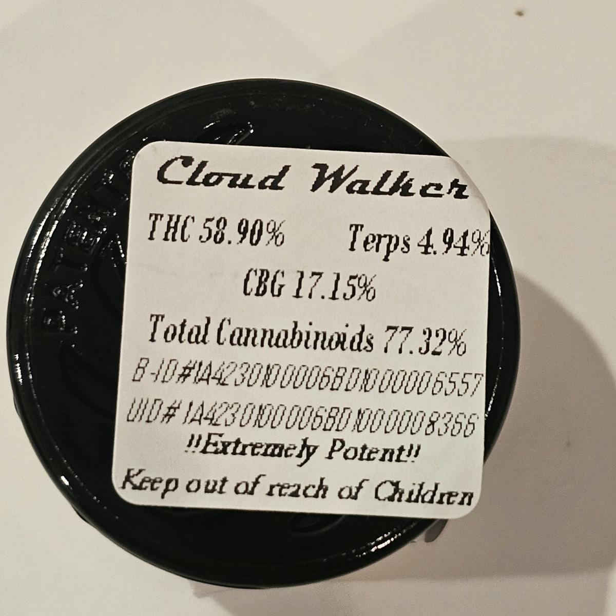 Cloud Walker | 1G Crumble Wax | Lion's Paw