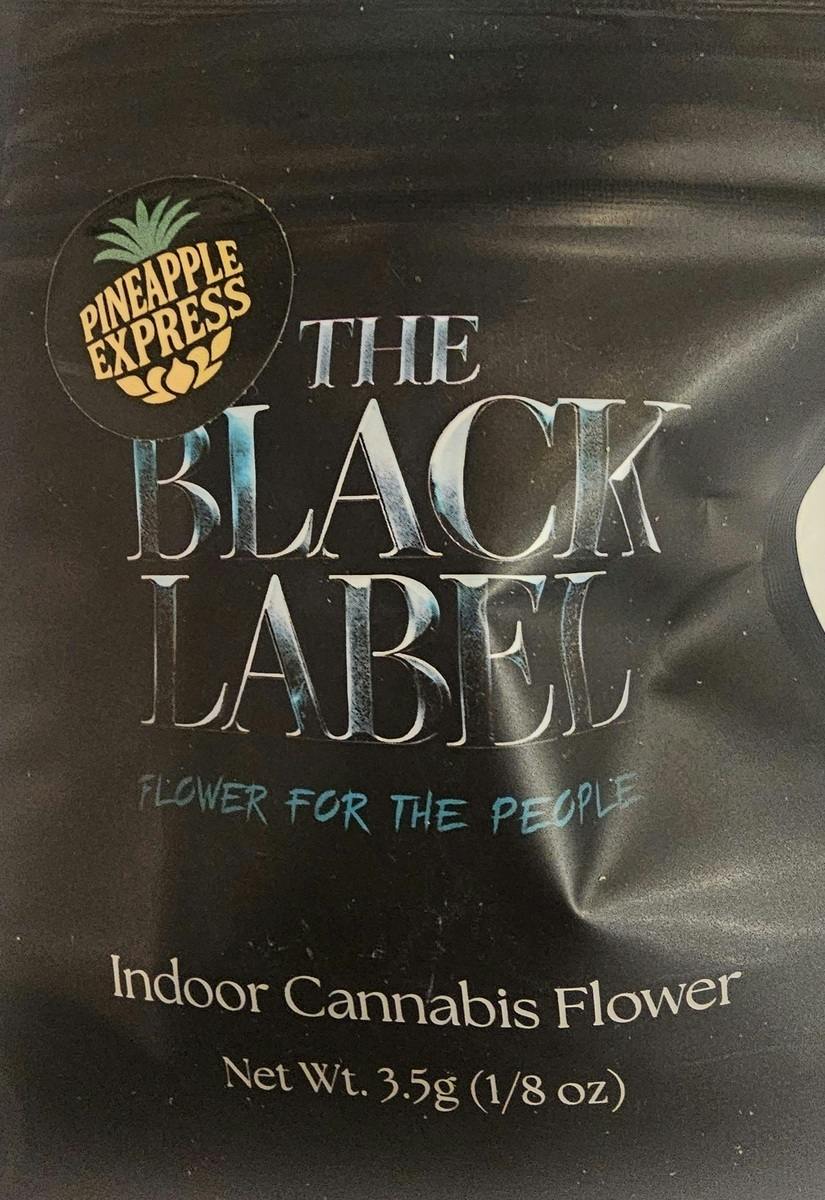 3.5g Flower | Pineapple Express | Black LABEL