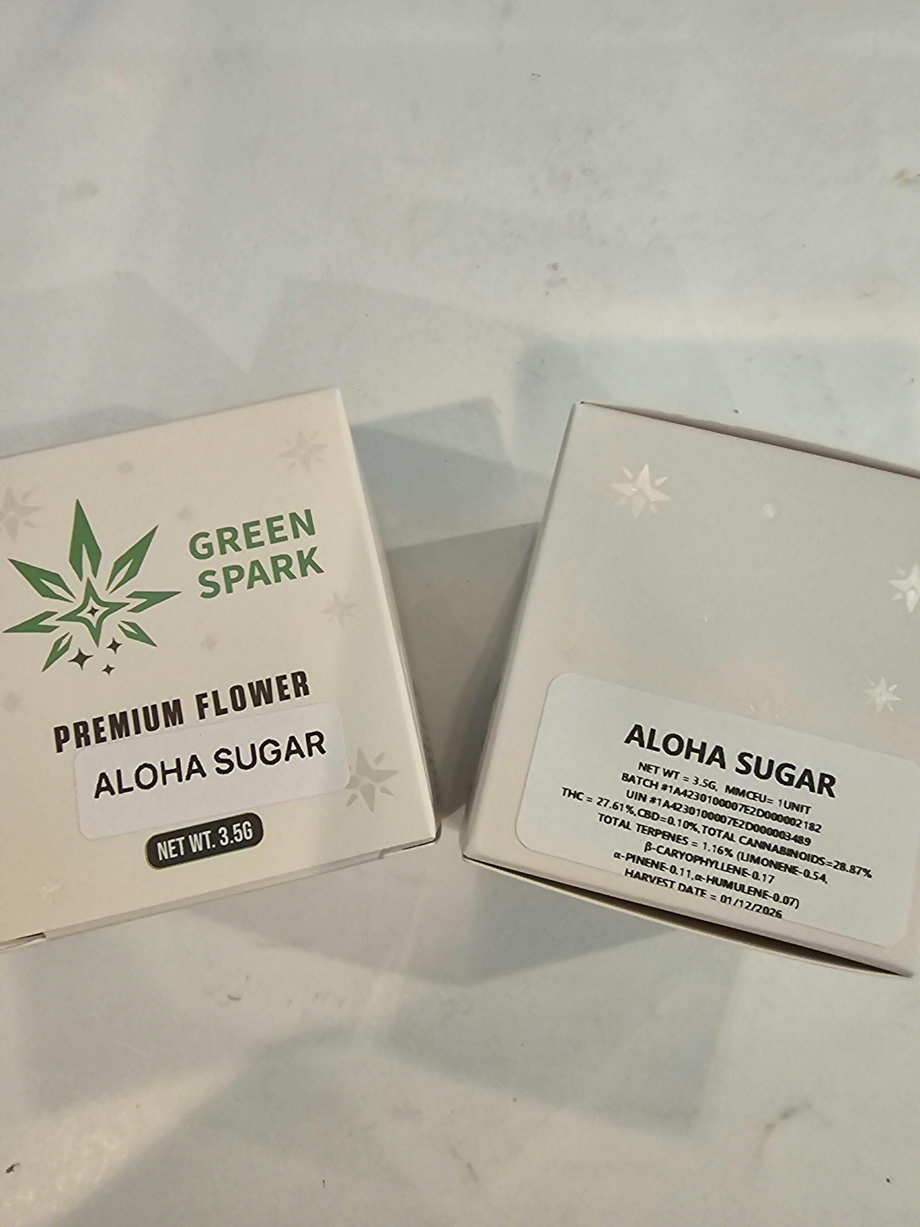 ALOHA SUGAR | 3.5G Flower | GREEN SPARK