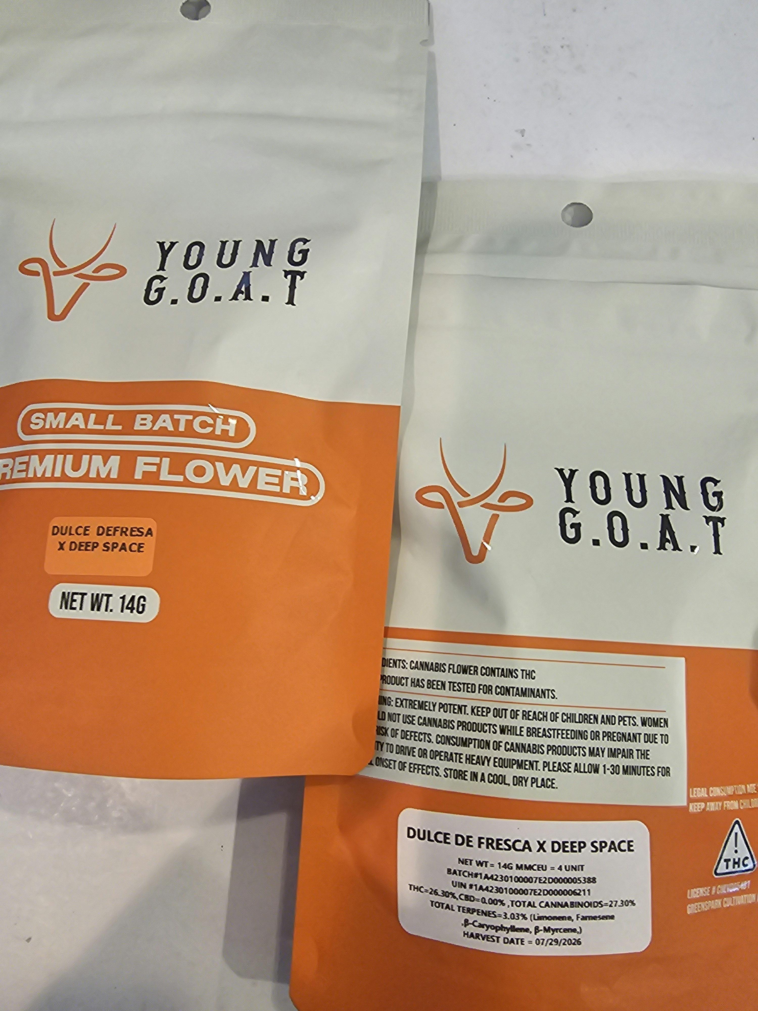 DULCE x DEEP | 14G FLOWER | YOUNG GOAT