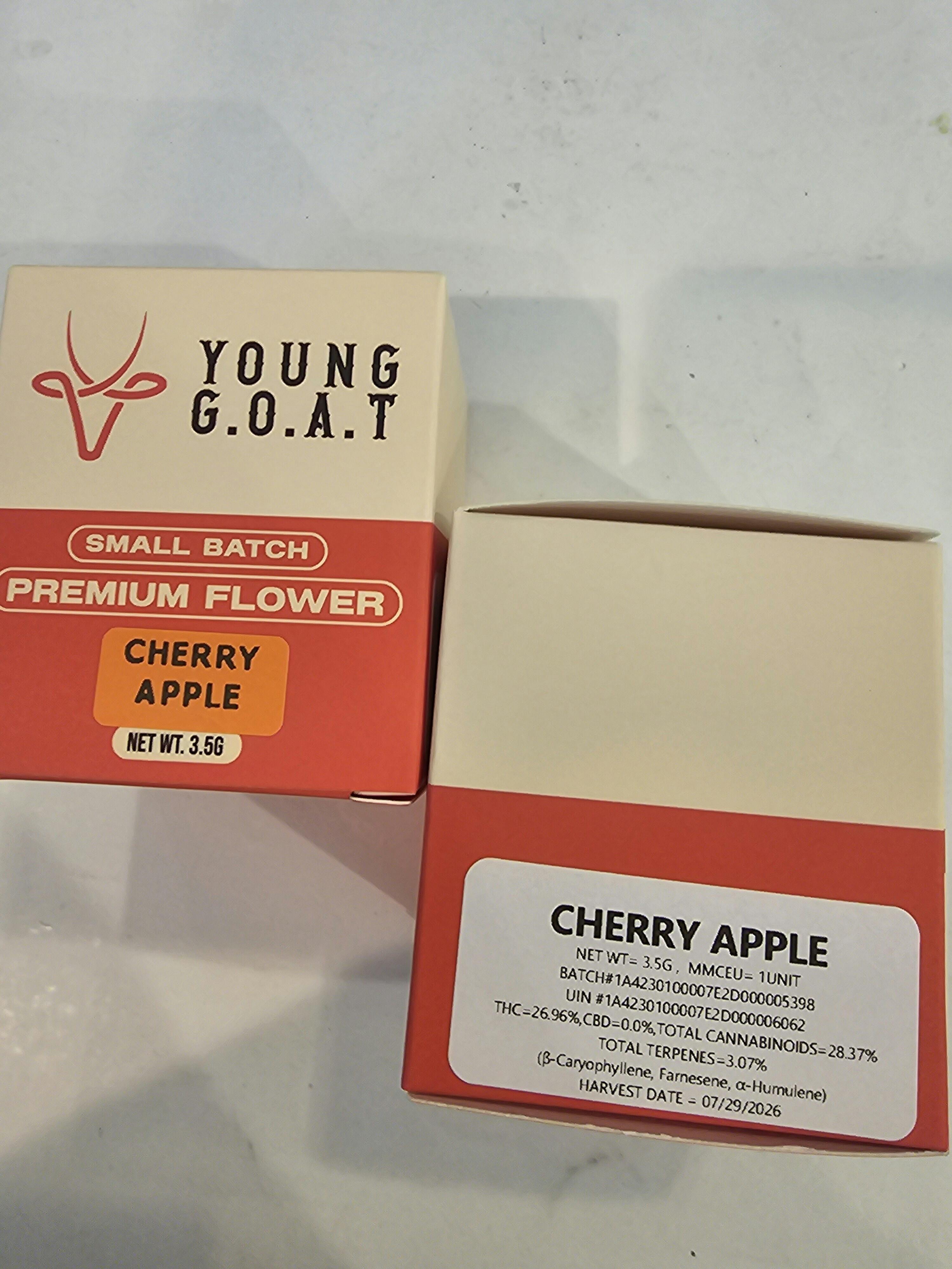 CHERRY APPLE | 3.5G FLOWER | YOUNG GOAT