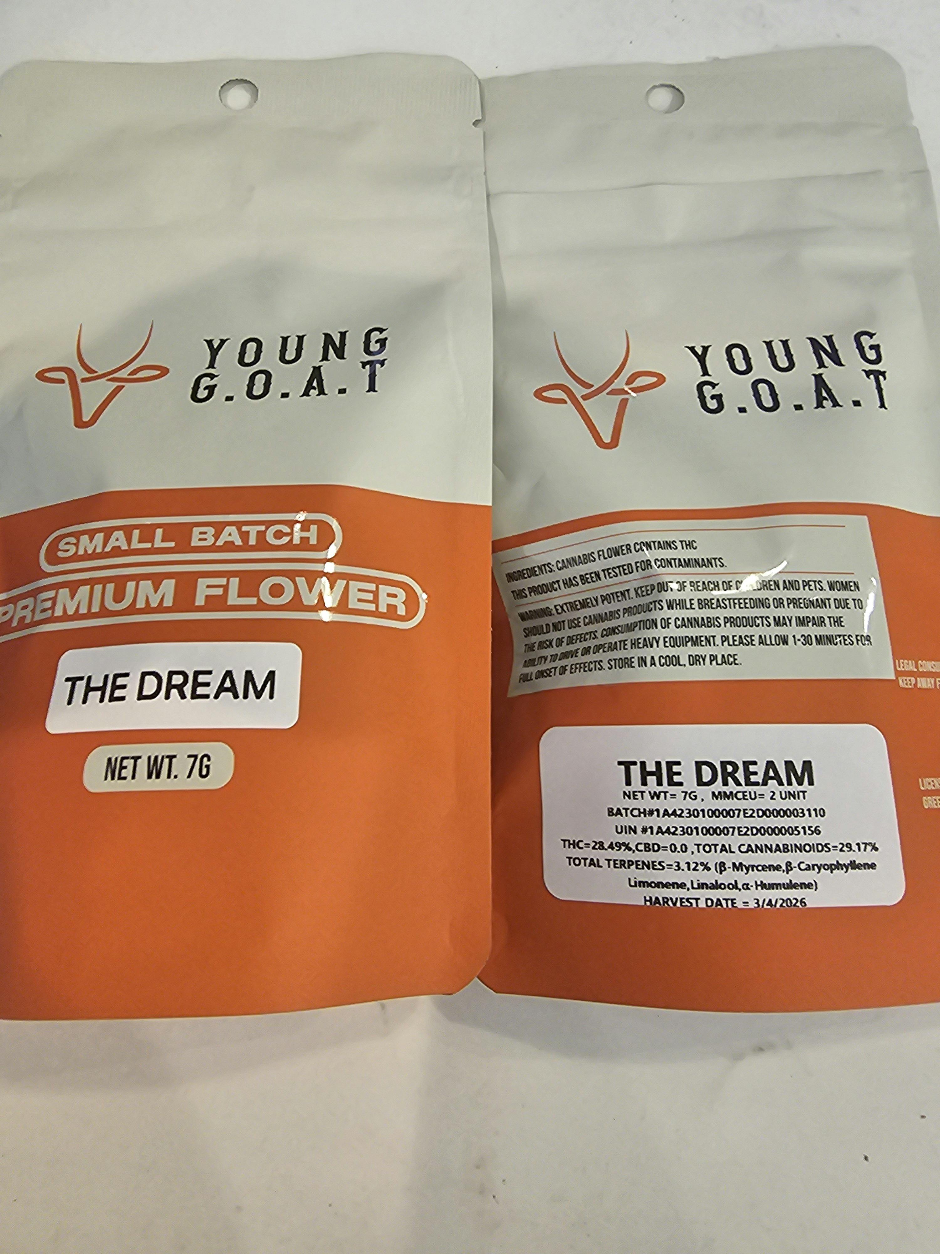 THE DREAM | 7G FLOWER | YOUNG GOAT