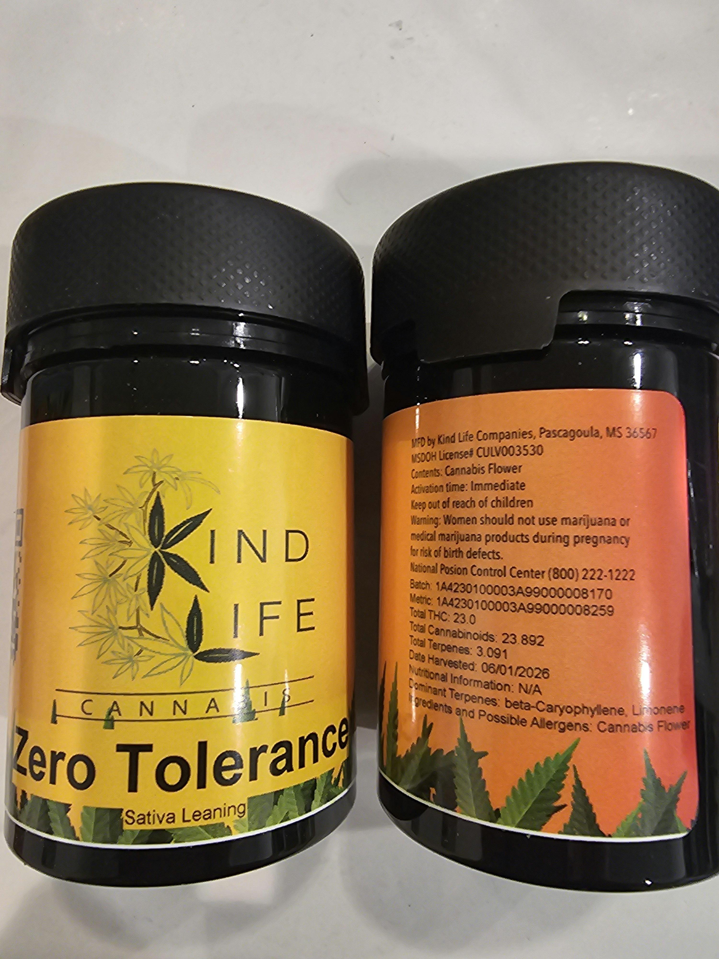 Zero Tolerance | 3.5G Flower | Kind Life