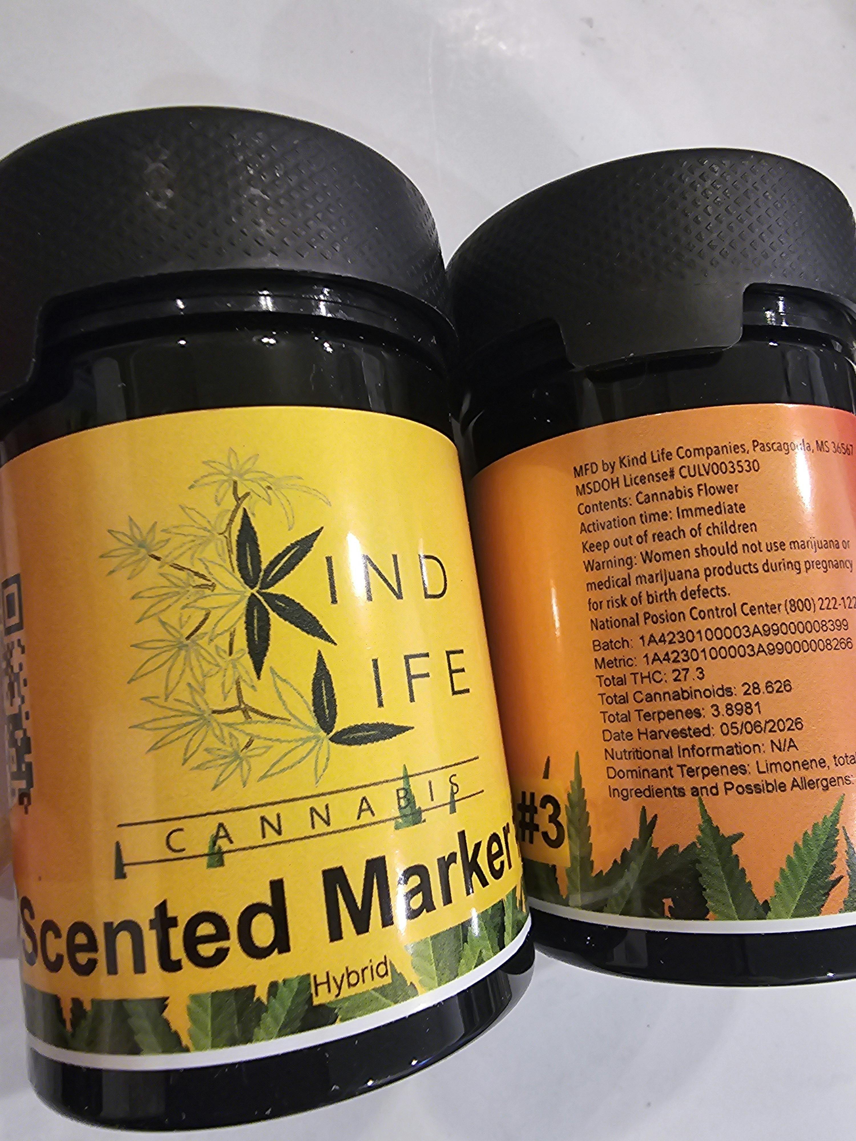 Scented Marker #3 | 3.5G Flower | Kind Life
