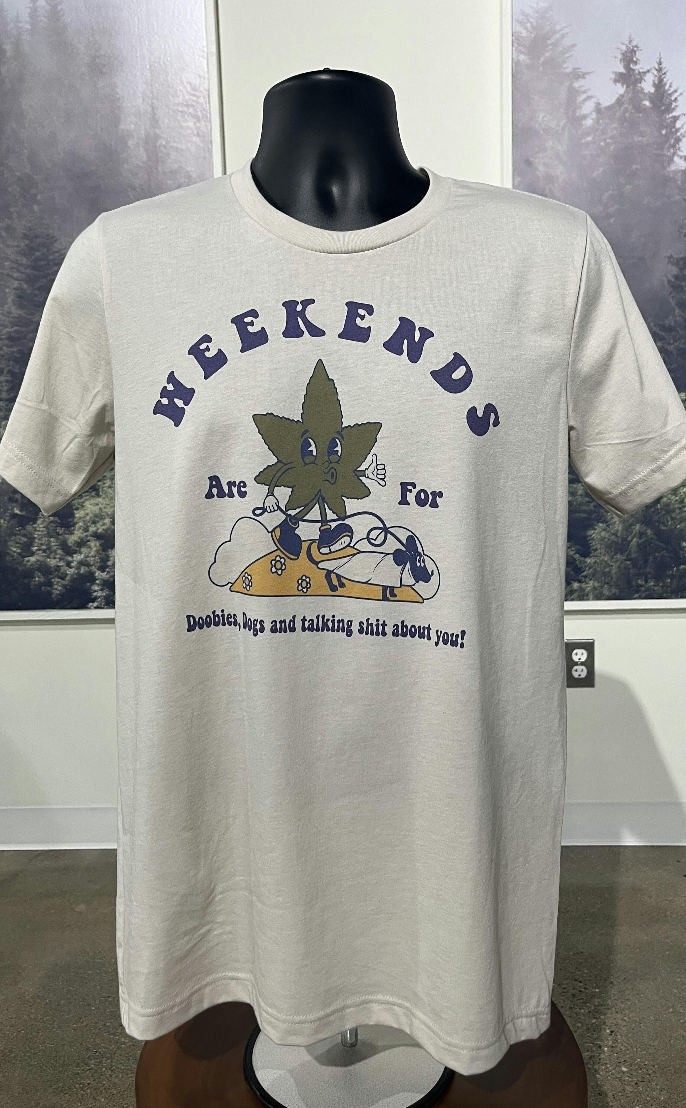 Ales to Trails- "Weekends" t-shirt (x large)