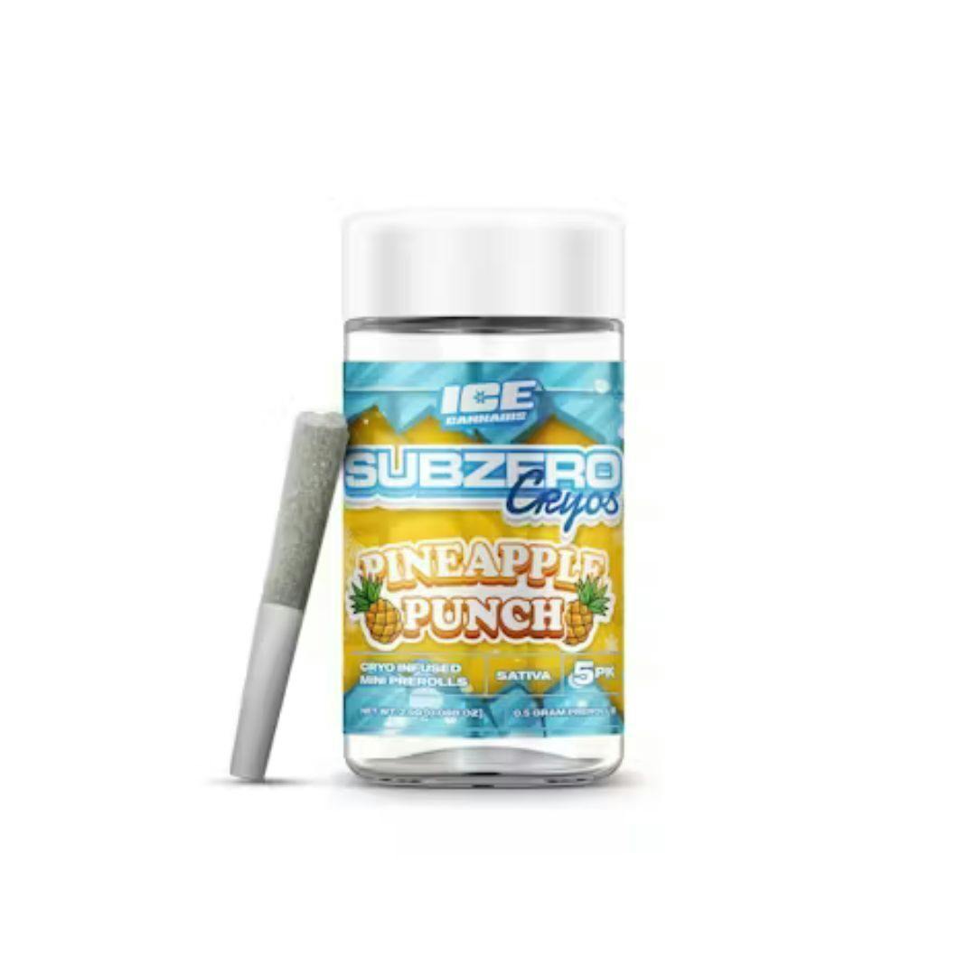 Pineapple Punch | Infused Joints | 0.5g | 5pk cannabis product