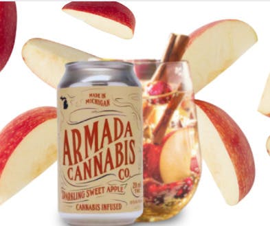 Apple Cider Apple | Carbonated | 20mg | 12fl oz at Flower of Life