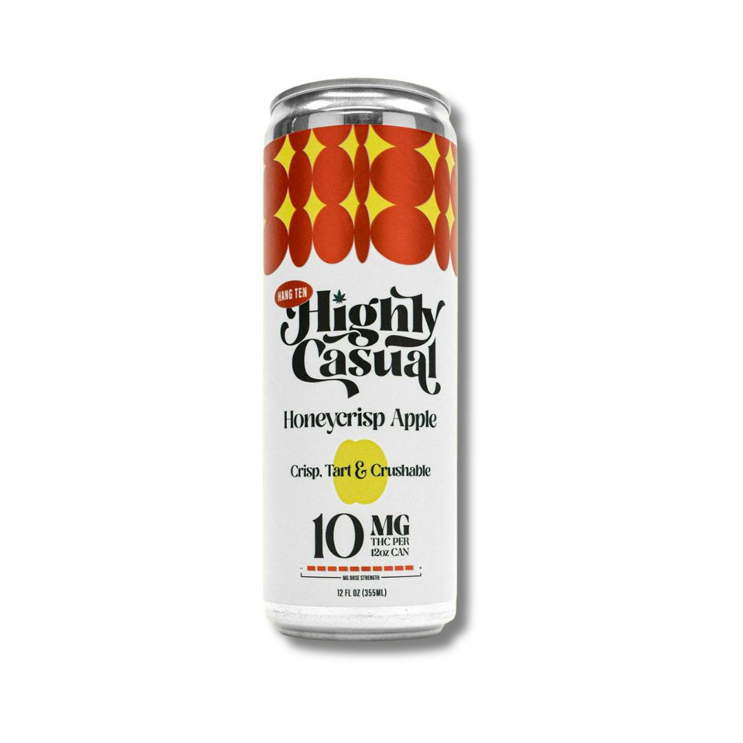 Apple | Carbonated | 10mg | 12fl oz at Flower of Life