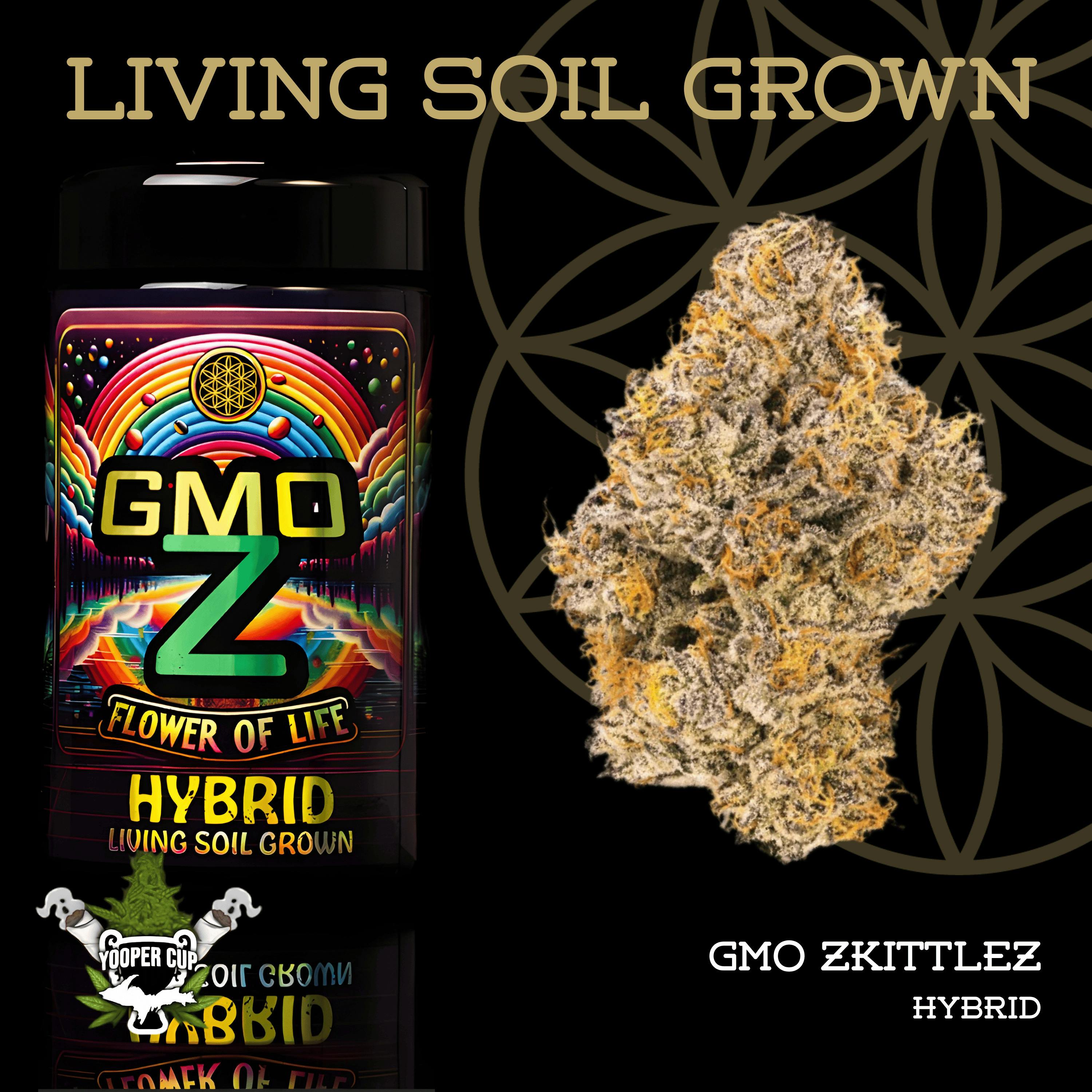 GMO Zkittlez | Prepack | Miron Jar | Living Soil