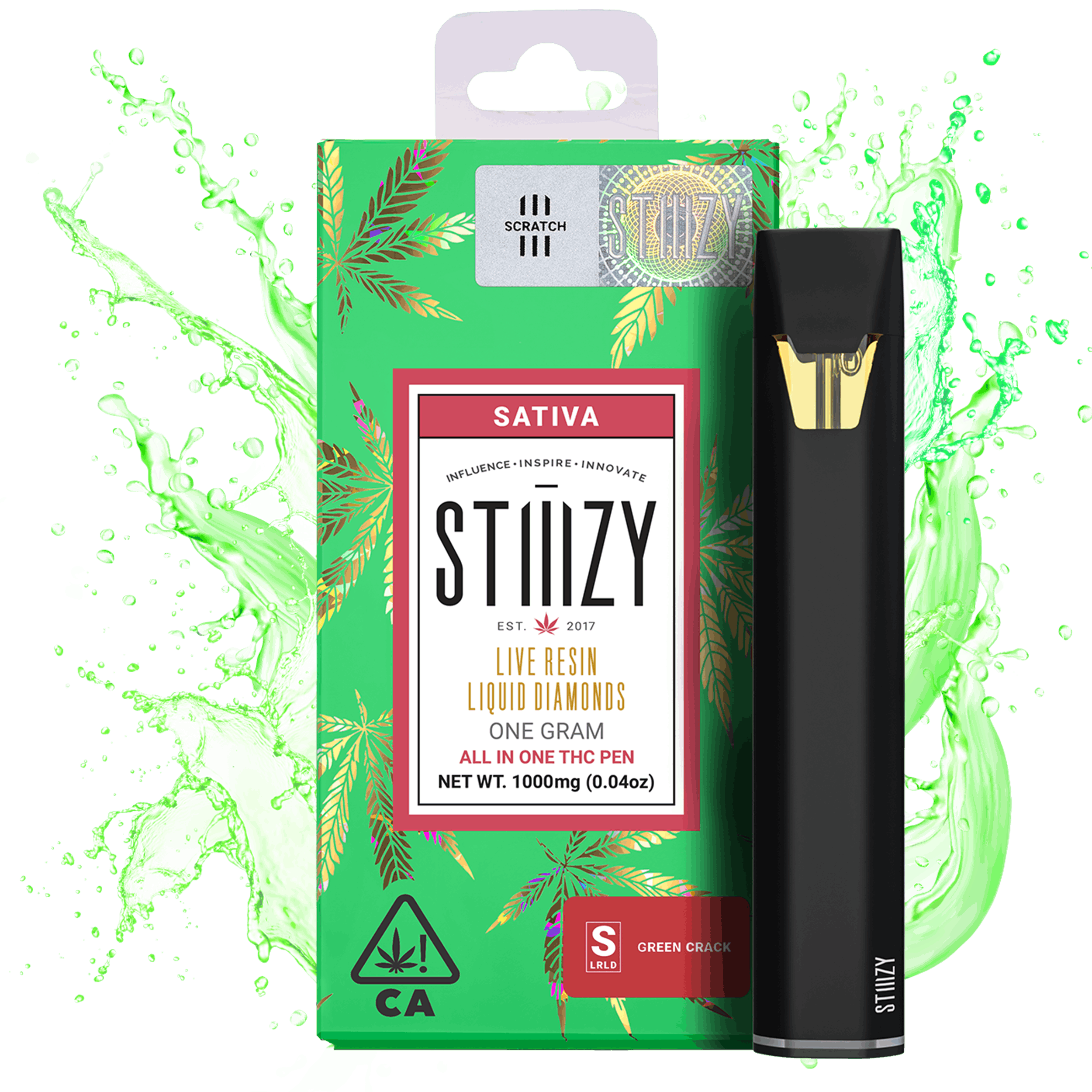 Stiiizy — Lqd - Green Crack
