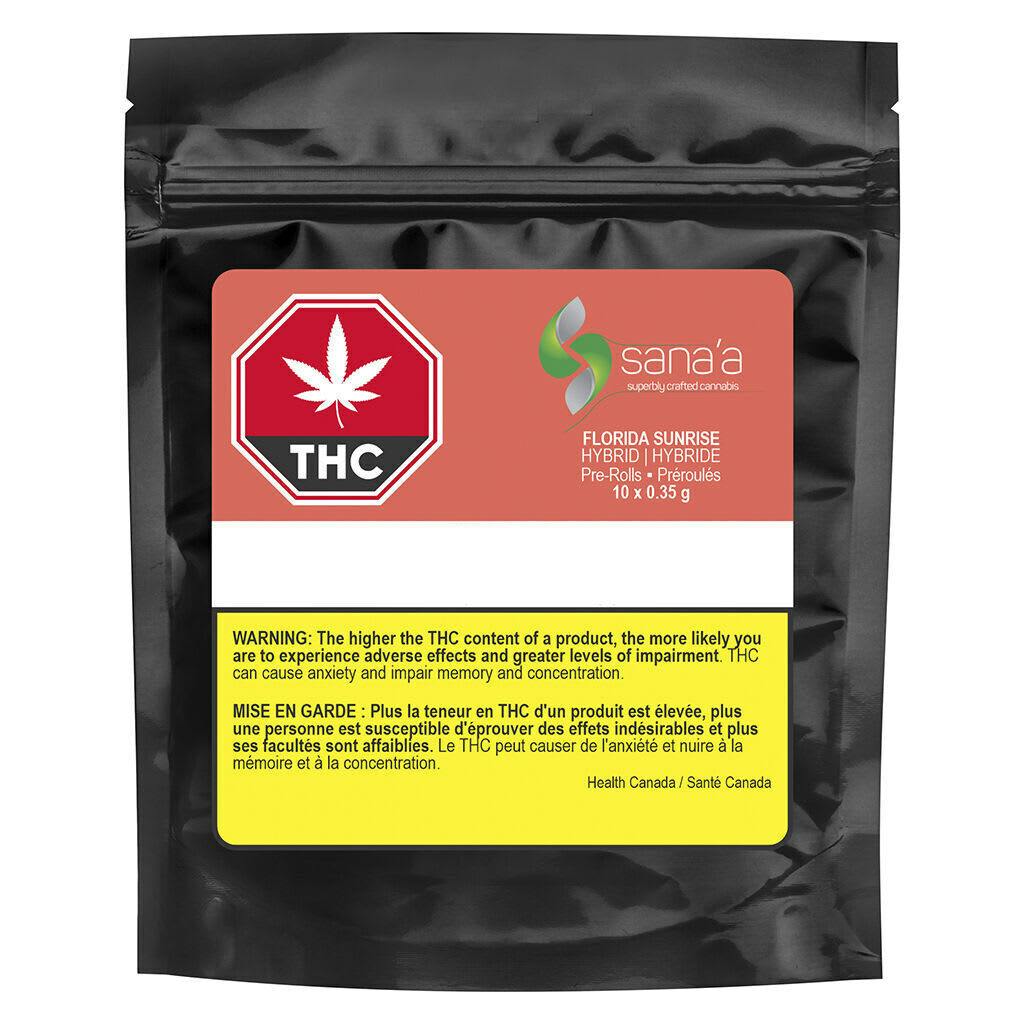 Florida Sunrise Pre-Roll 10x0.35g Pre-Rolls