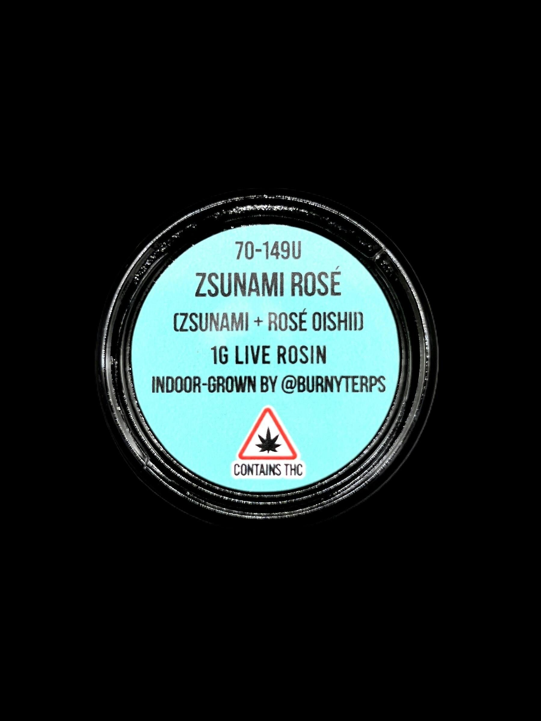 Burny Terps Live Rosin - Zsunami Rosé