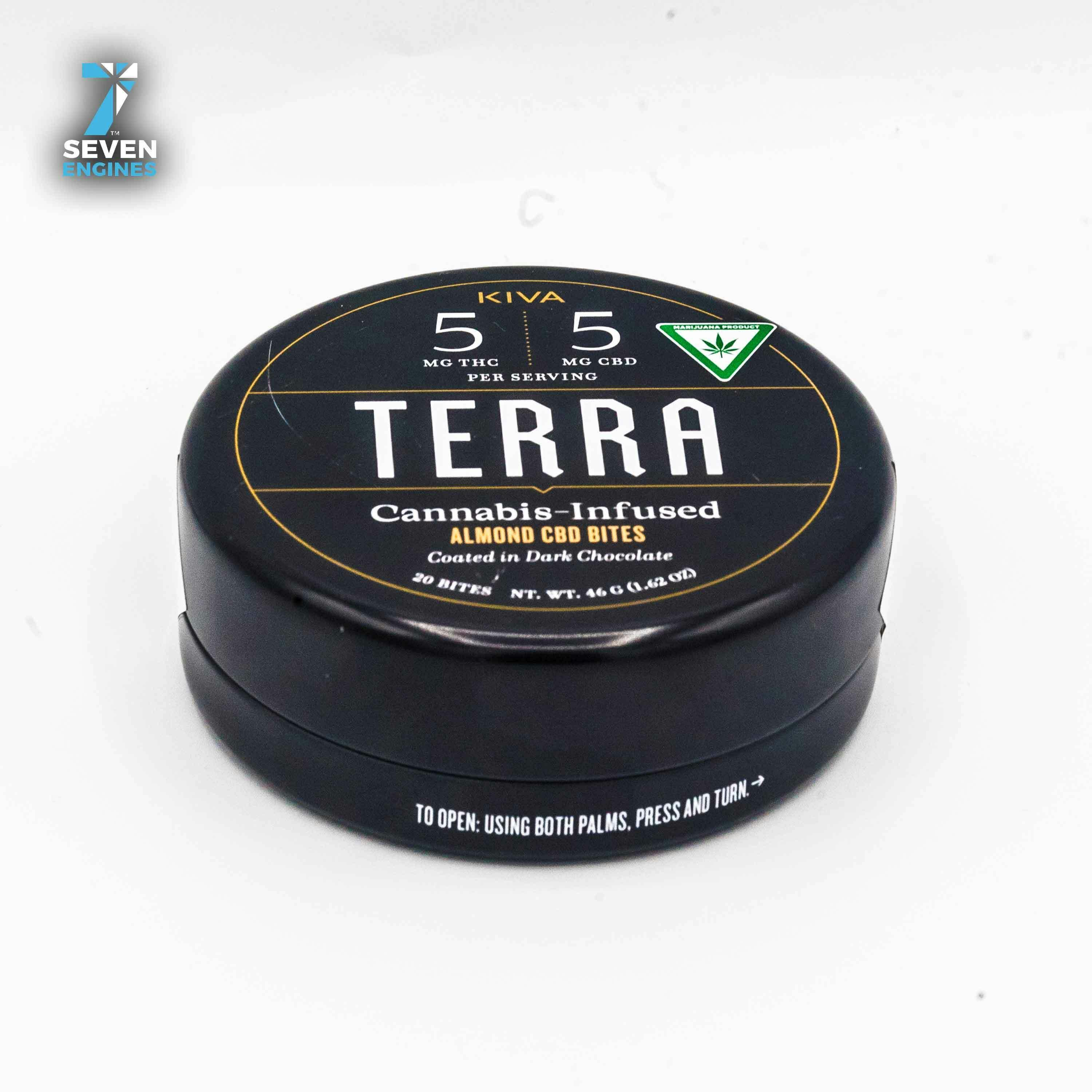 ALMOND TERRA BITES 1:1 CBD:THC 100MG