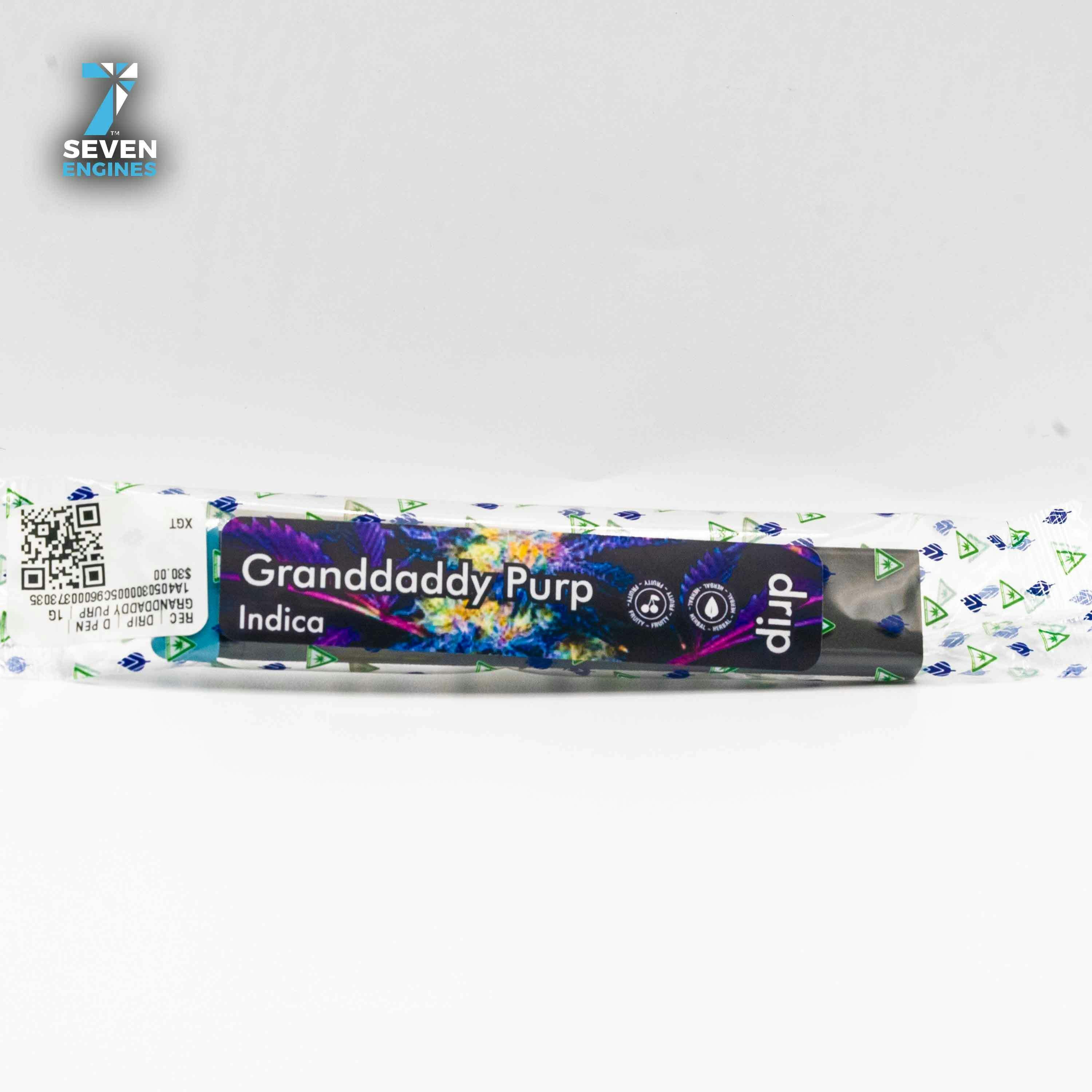GRANDDADDY PURPLE DISPOSABLE PEN 1G