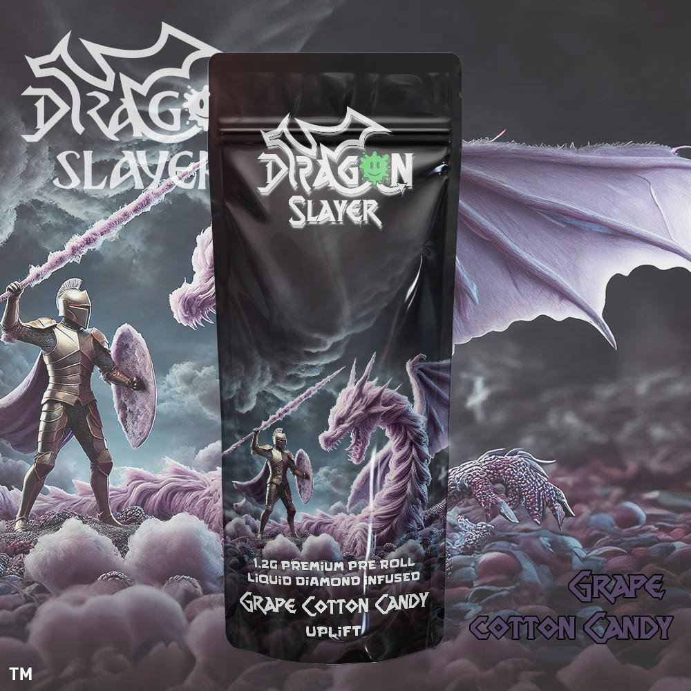 Grape Cotton Candy Dragon Slayer