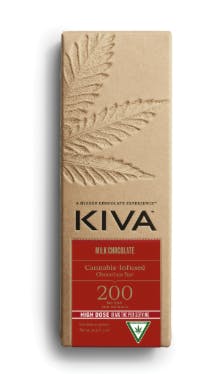KIVA MILK CHOCOLATE 200MG