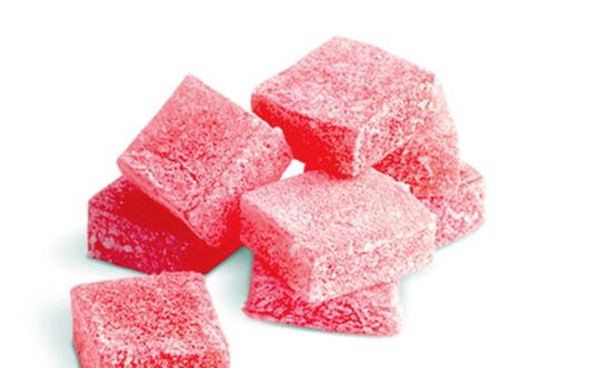 STRAWBERRY GUMMY 50 MG at 7Engines Cannabis Dispensary