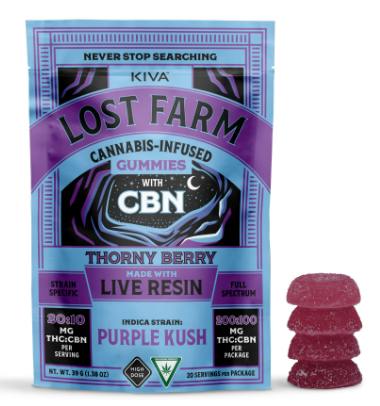 THORNY BERRY CBN LIVE RESIN GUMMY 200MG