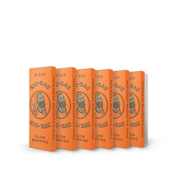 Zig Zag Orange 1 ¼ Size