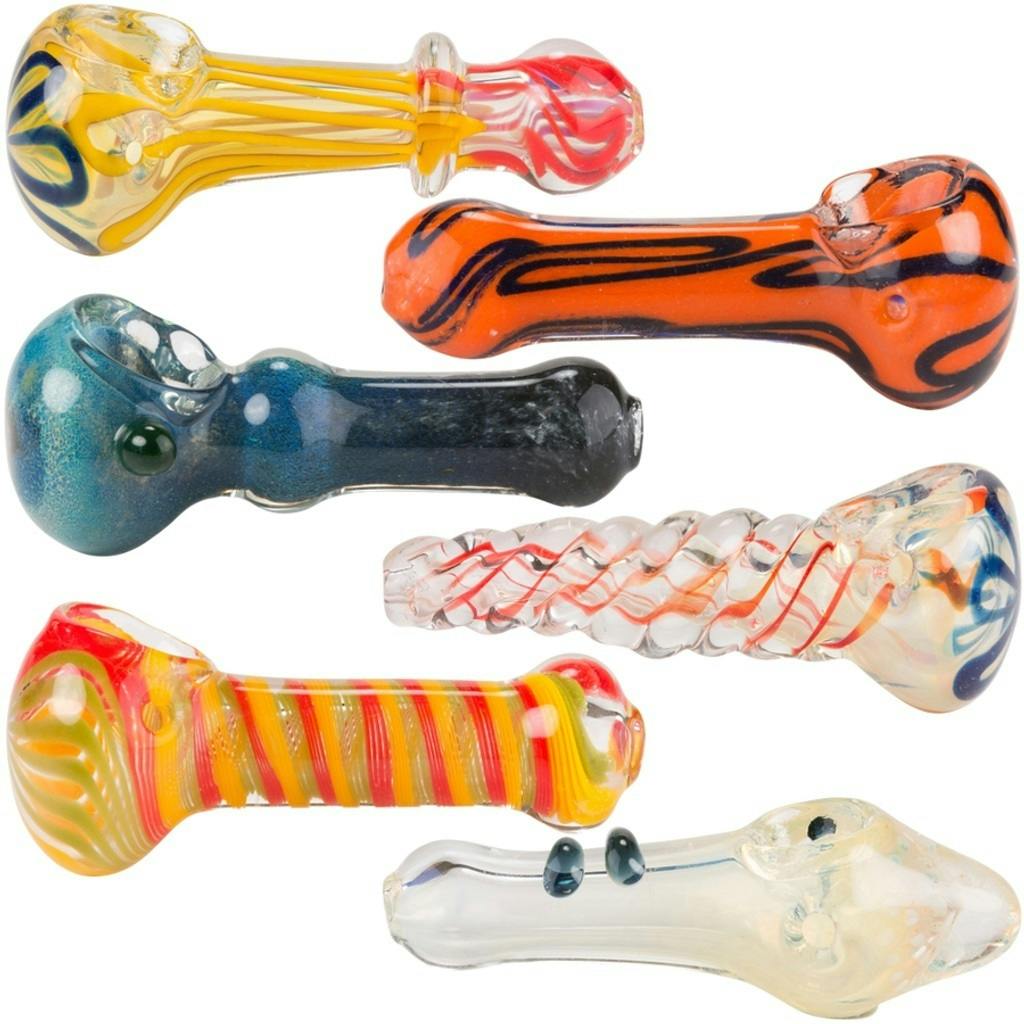 3.5” Glass Hand Pipe|Assorted