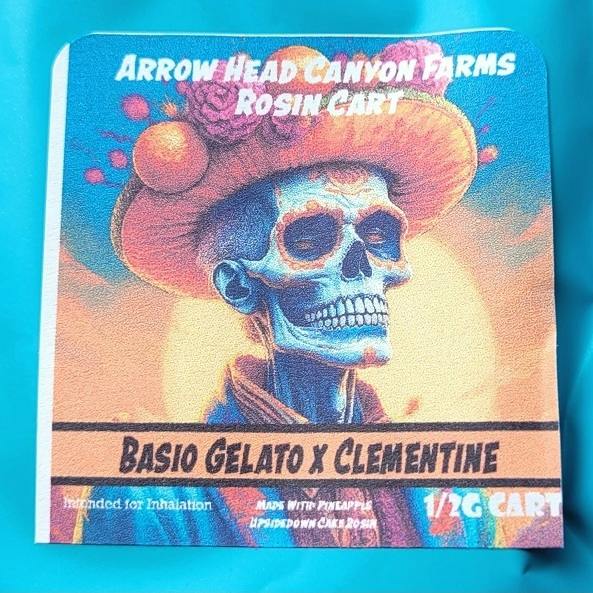 Arrowhead Canyon Cart - Basio Gelato x Clementine Live Rosin 0.5g