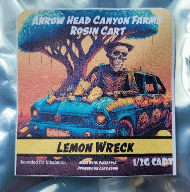 Arrowhead Canyon Cart - Lemon Wreck Live Rosin 0.5g