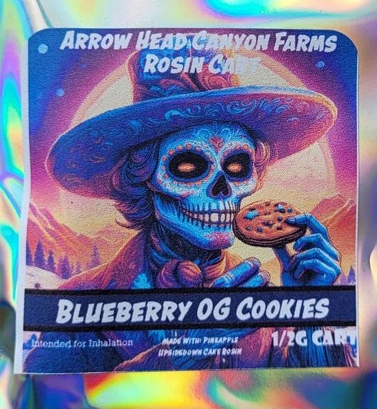 Arrowhead Canyon Cart - Blueberry OG Cookies Live Rosin 0.5g