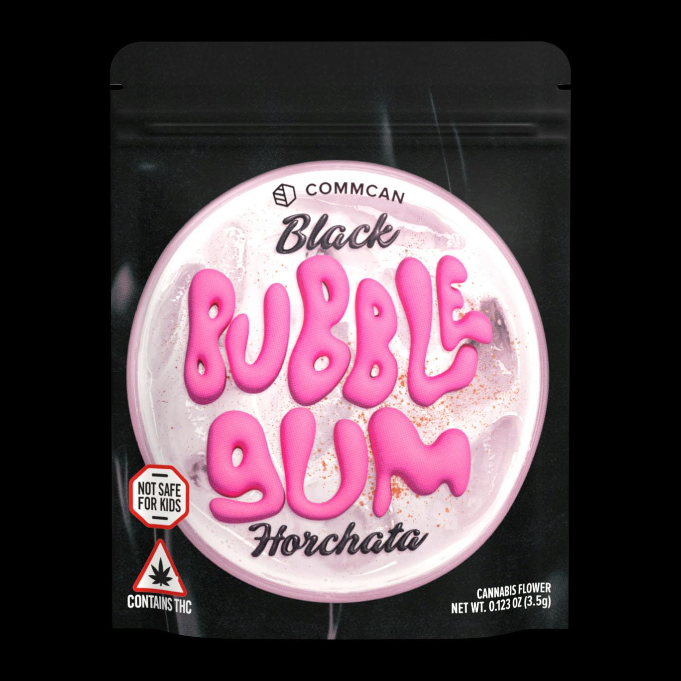 Black Bubblegum Horchata | Flower