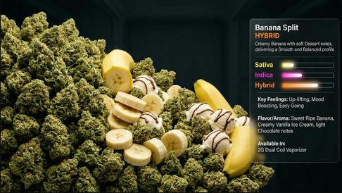 Banana Split | Live Resin Disposable cannabis product