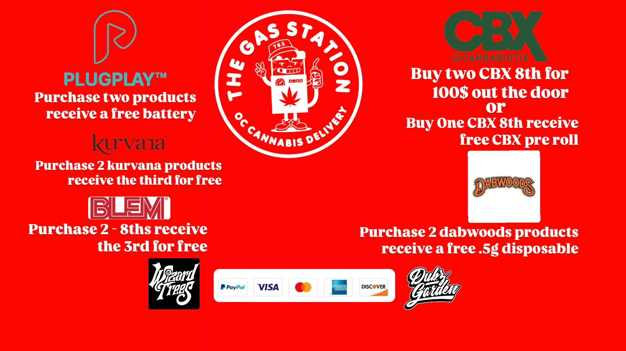 Free treat with any purchase! at The Gas Station OC Weedmaps