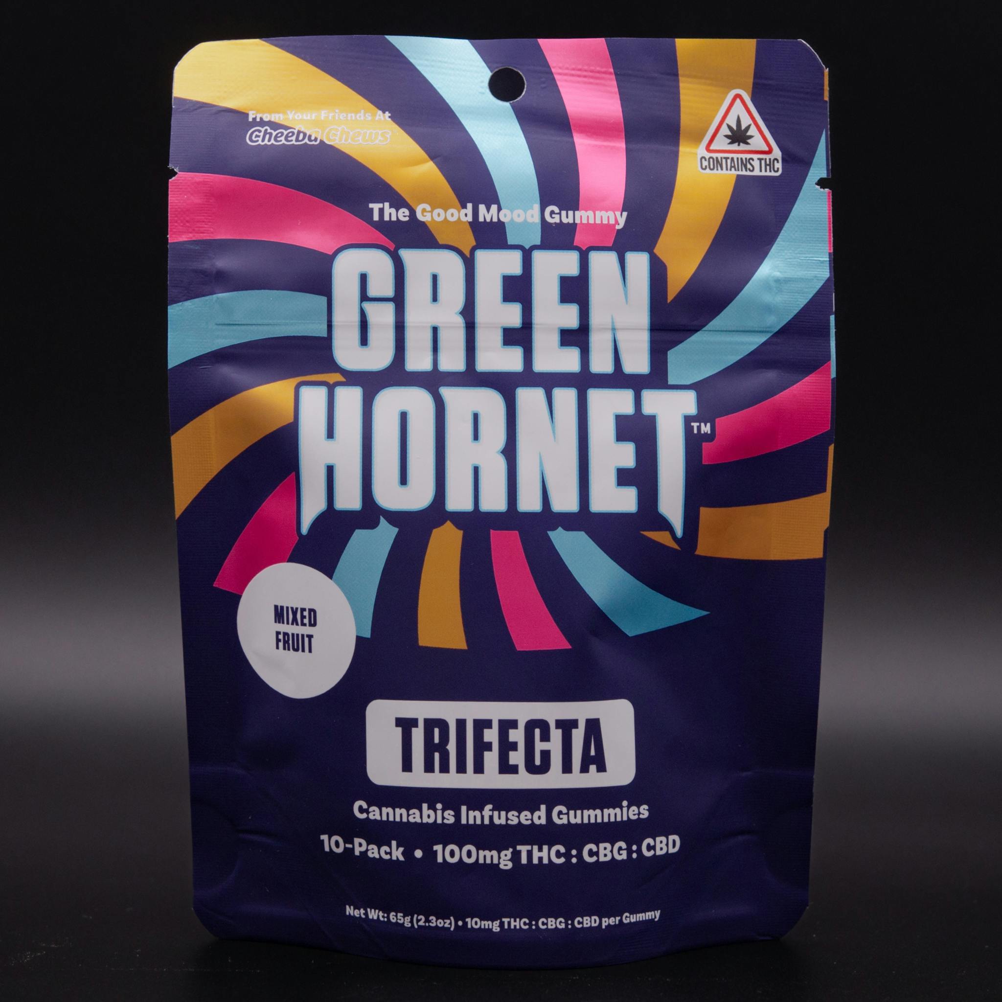 Green Hornet | 100mg | Trifecta 1:1:1 Gummies
