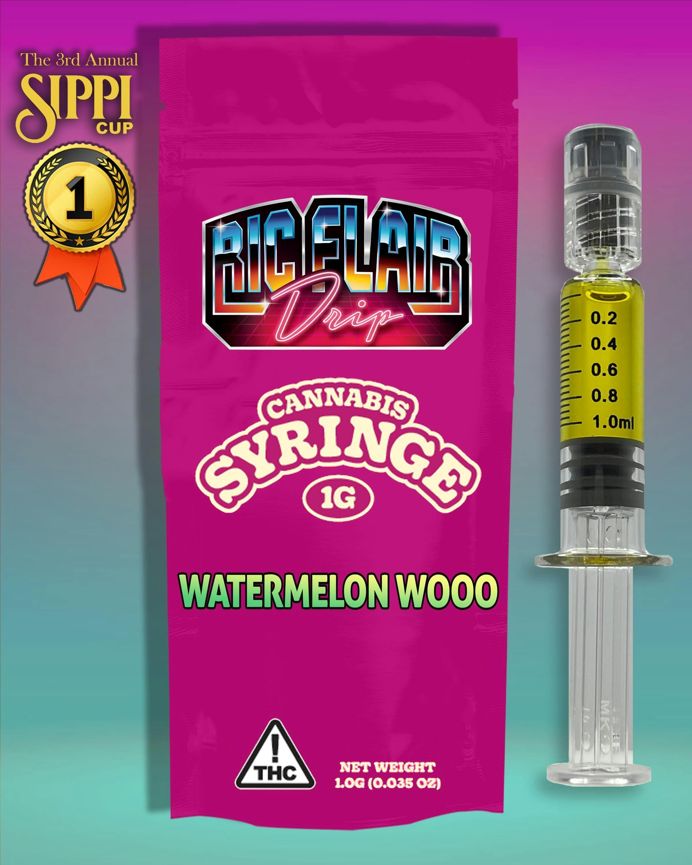 Ric Flair Drip | 1g | Watermelon Woooo | Syringe at DABBS Cannabis Dispensary