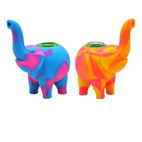 Silicone Elephant Pipe