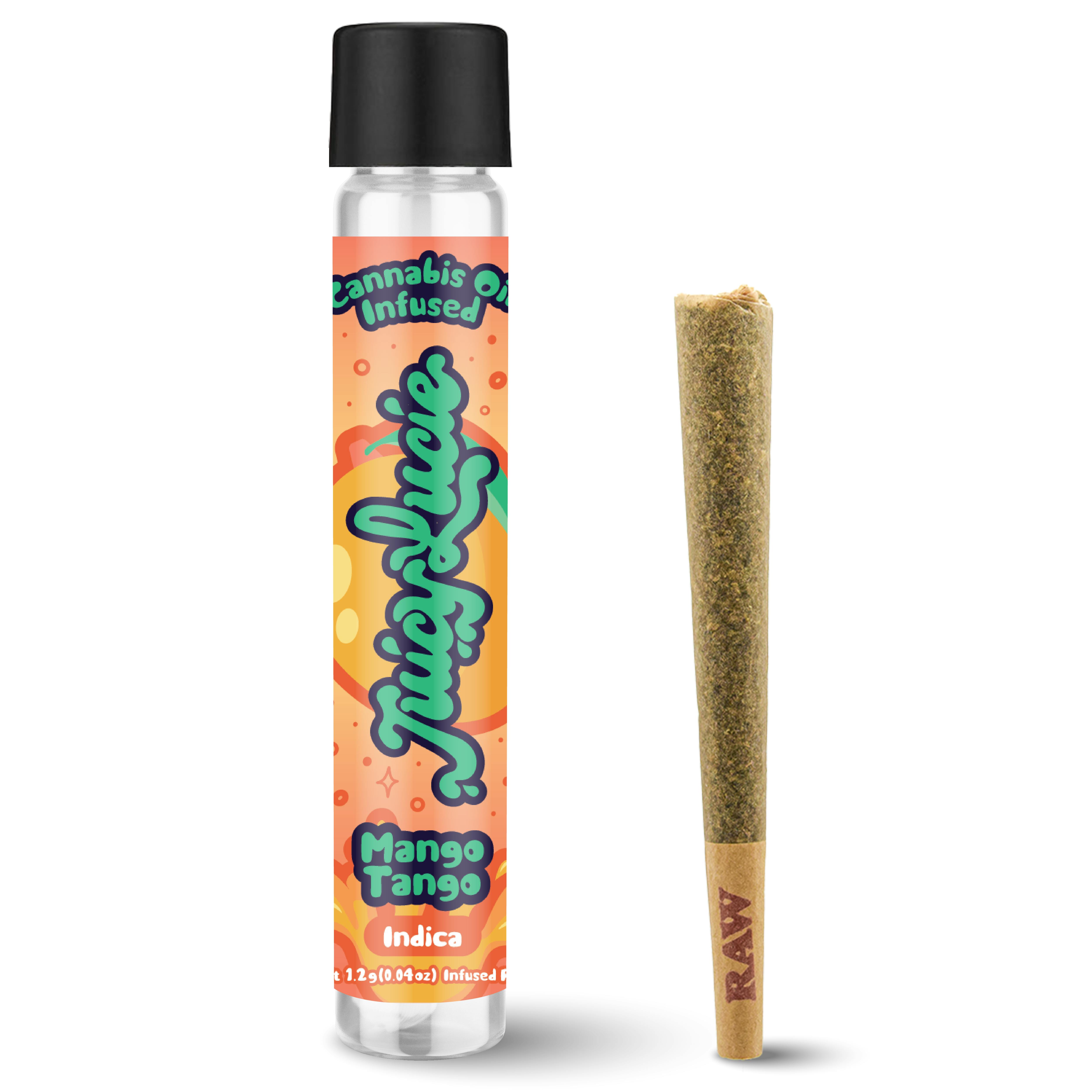 (AU) Juicy Lucie 1g Infused Preroll - Mango Tango