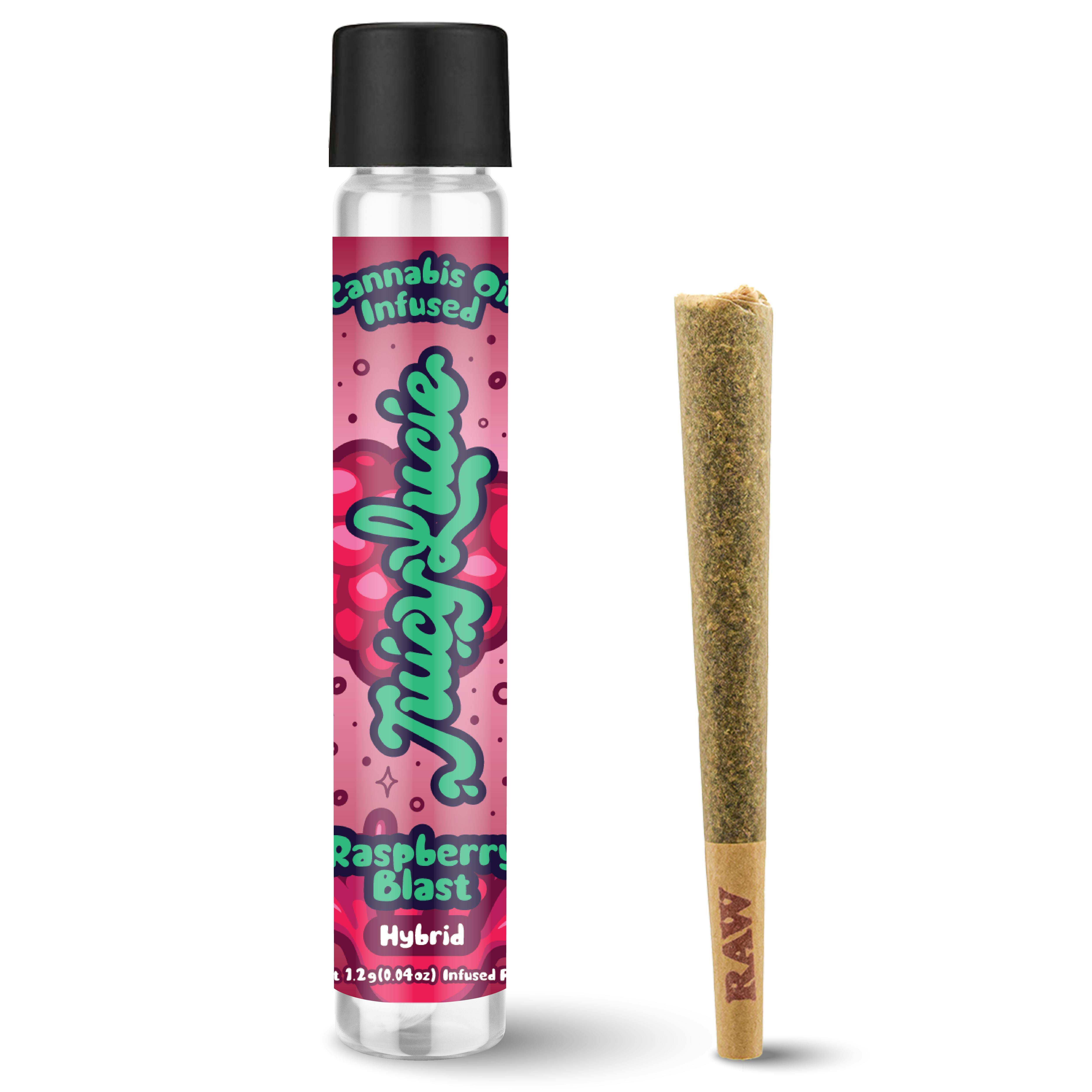 (AU) Juicy Lucie 1g Infused Preroll - Raspberry Blast