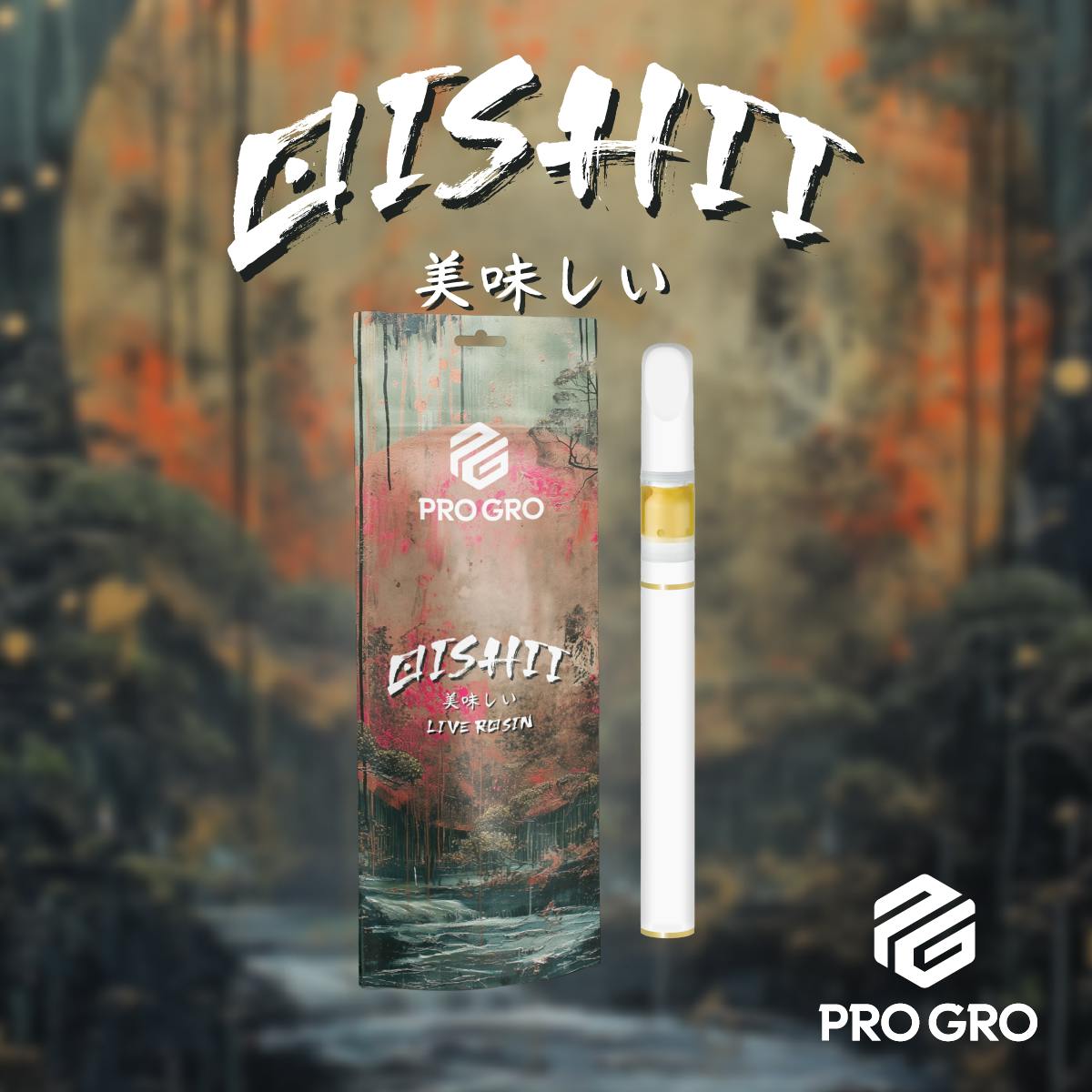 (AU) Pro Gro .5g Live Rosin AIO - Oishii