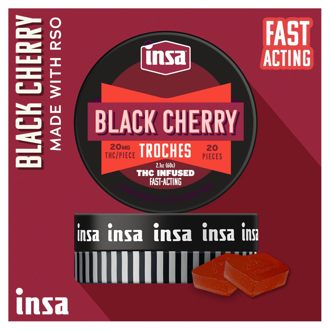 Black Cherry RSO Troches 20ct