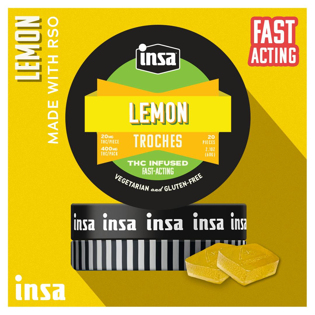 Lemon RSO Troches 20ct