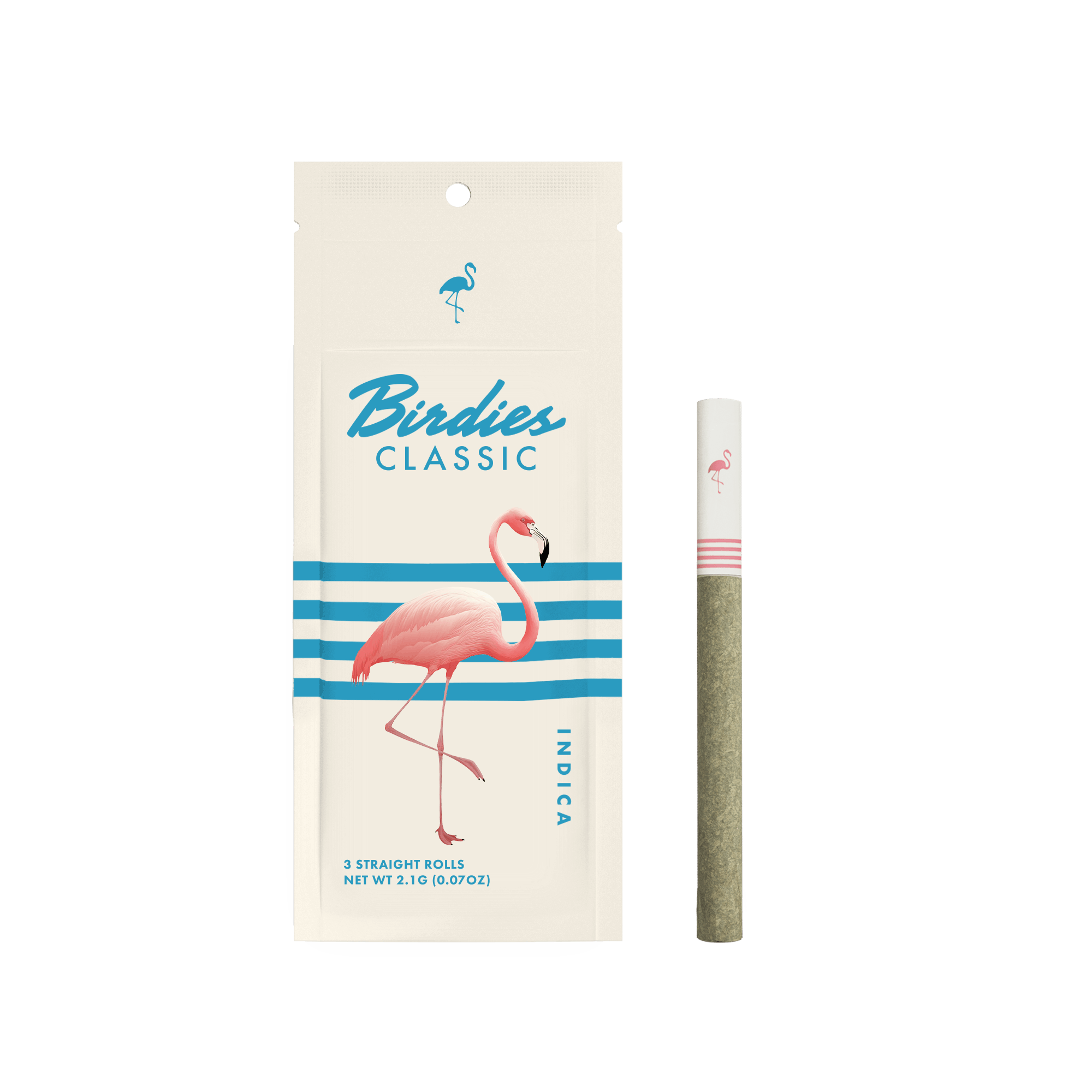 Birdies | Classic Indica | Joint | 0.7g each | 10pk by Birdies