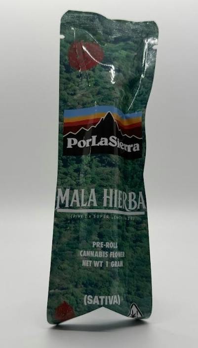 Por La Sierra | Mala Herba 1g preroll