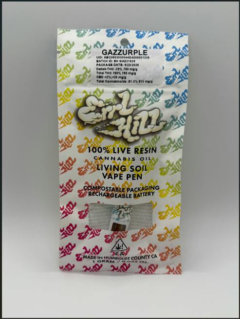 Errl Hill | Gazzurple Live Resin 1g AIO