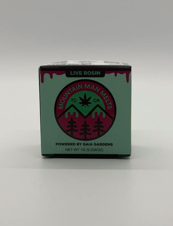 Mountain Man Melts | Peach Perfect 1g Live Rosin at GOAT GLOBAL