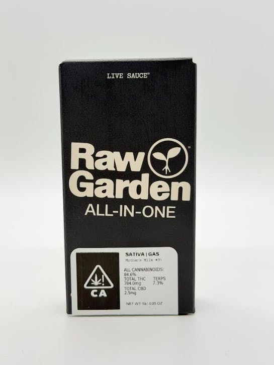 Raw Garden: Mother S Milk #31 Live