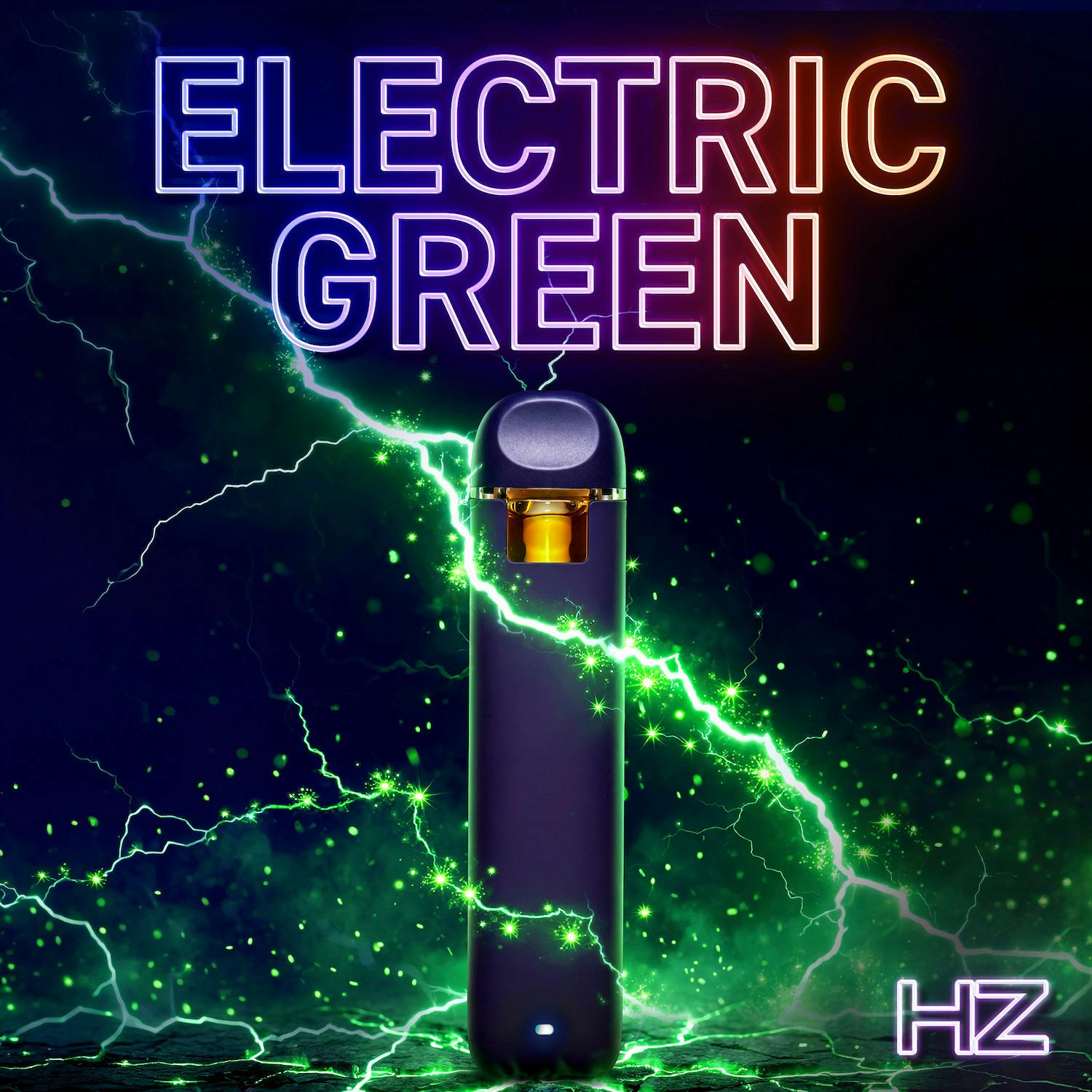 Electric Green: Live Rosin All-in-One Vape