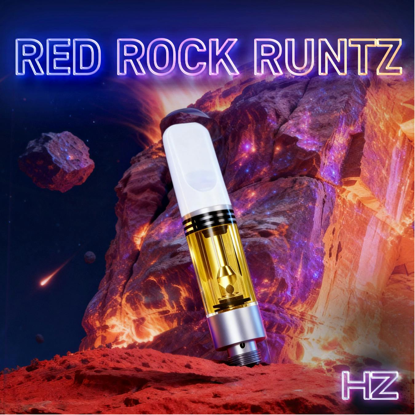 Red Rock Runtz: Live Rosin Vape Cartridge