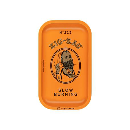 Zig Zag Rolling Tray - Orange