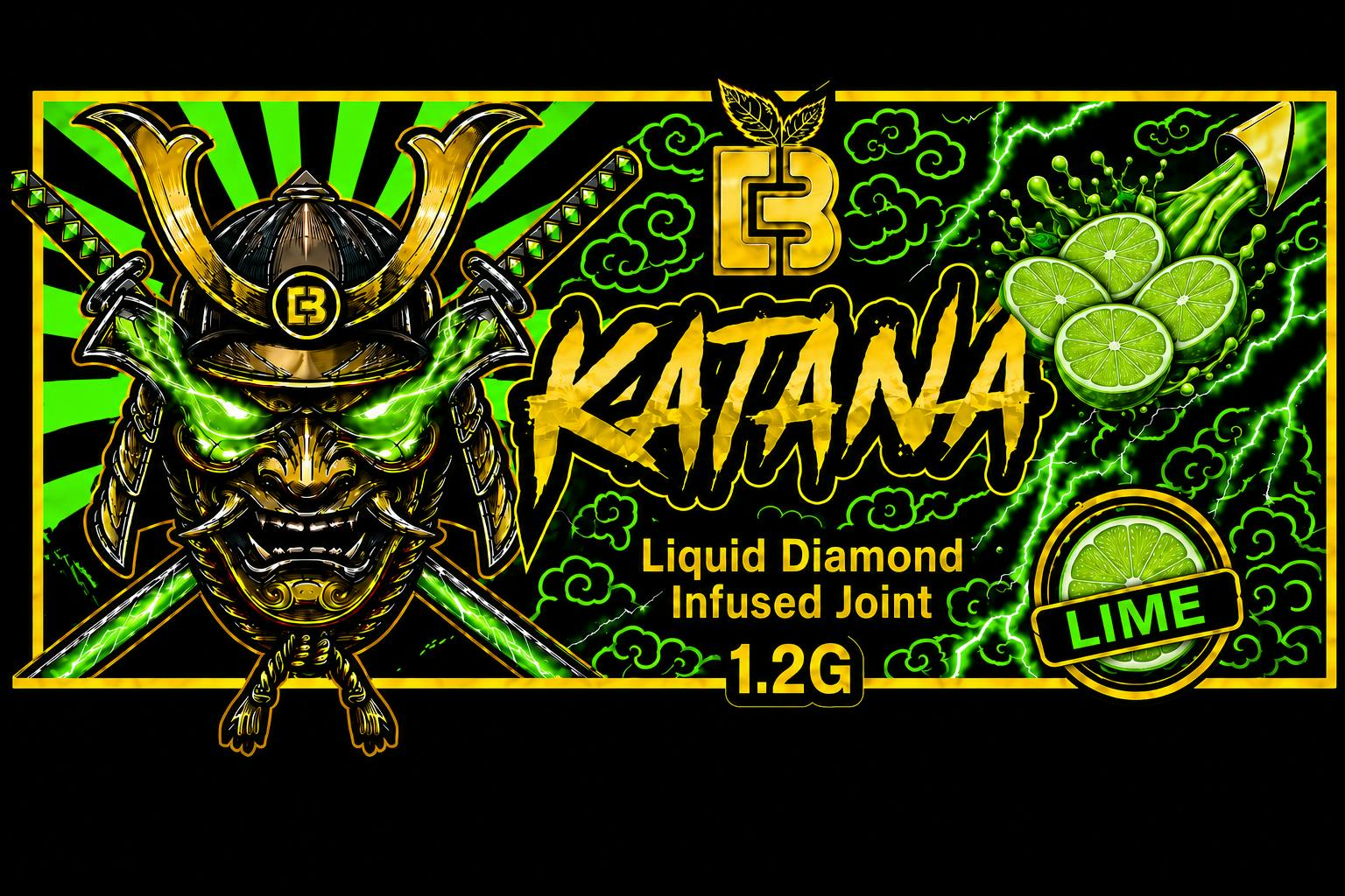 (REC) Katana Infused Pre-Roll 1.2g - Lime
