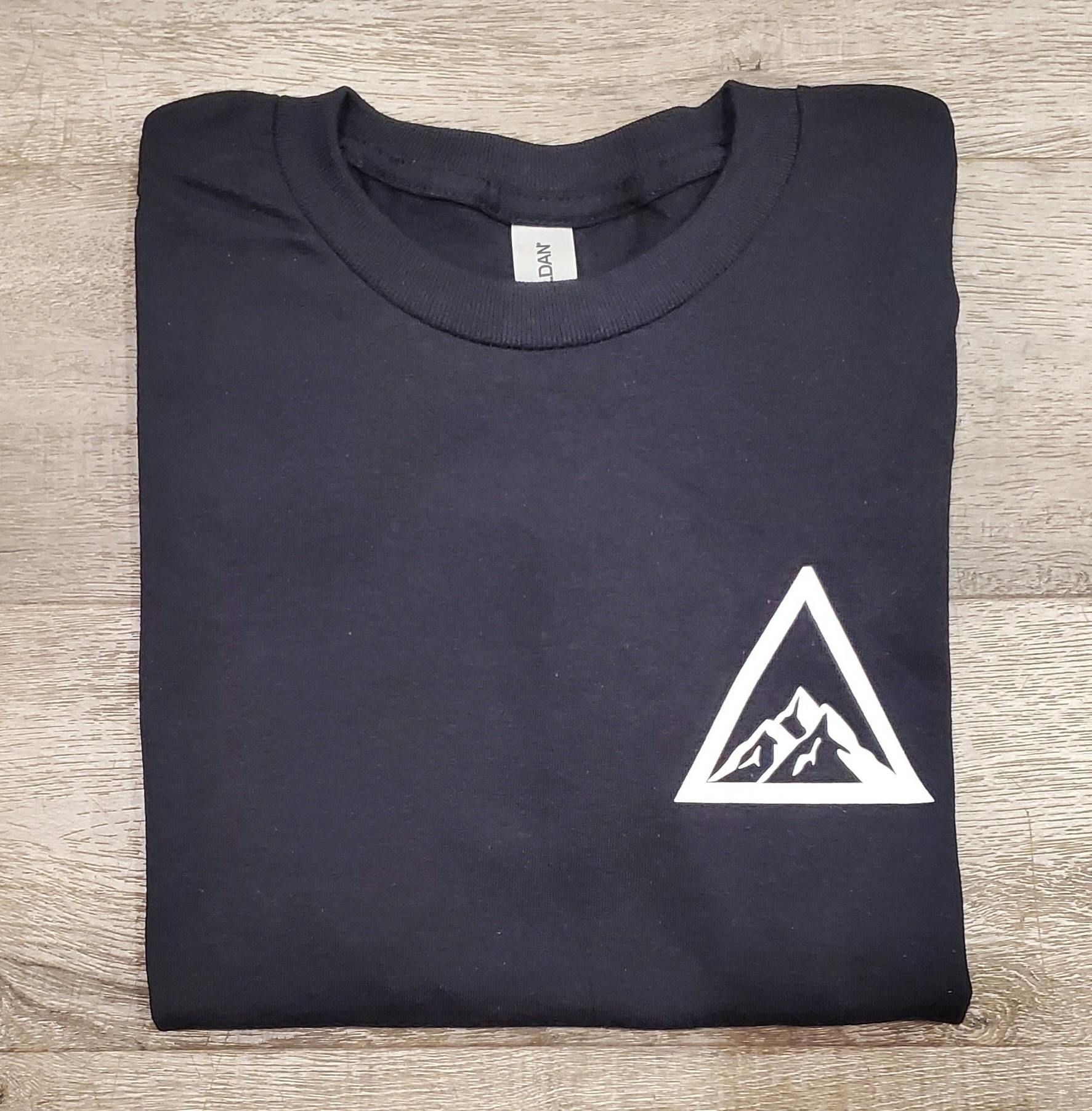 Black Elevated Exotics Triangle Logo T-Shirt - Small | Elevated Exotics