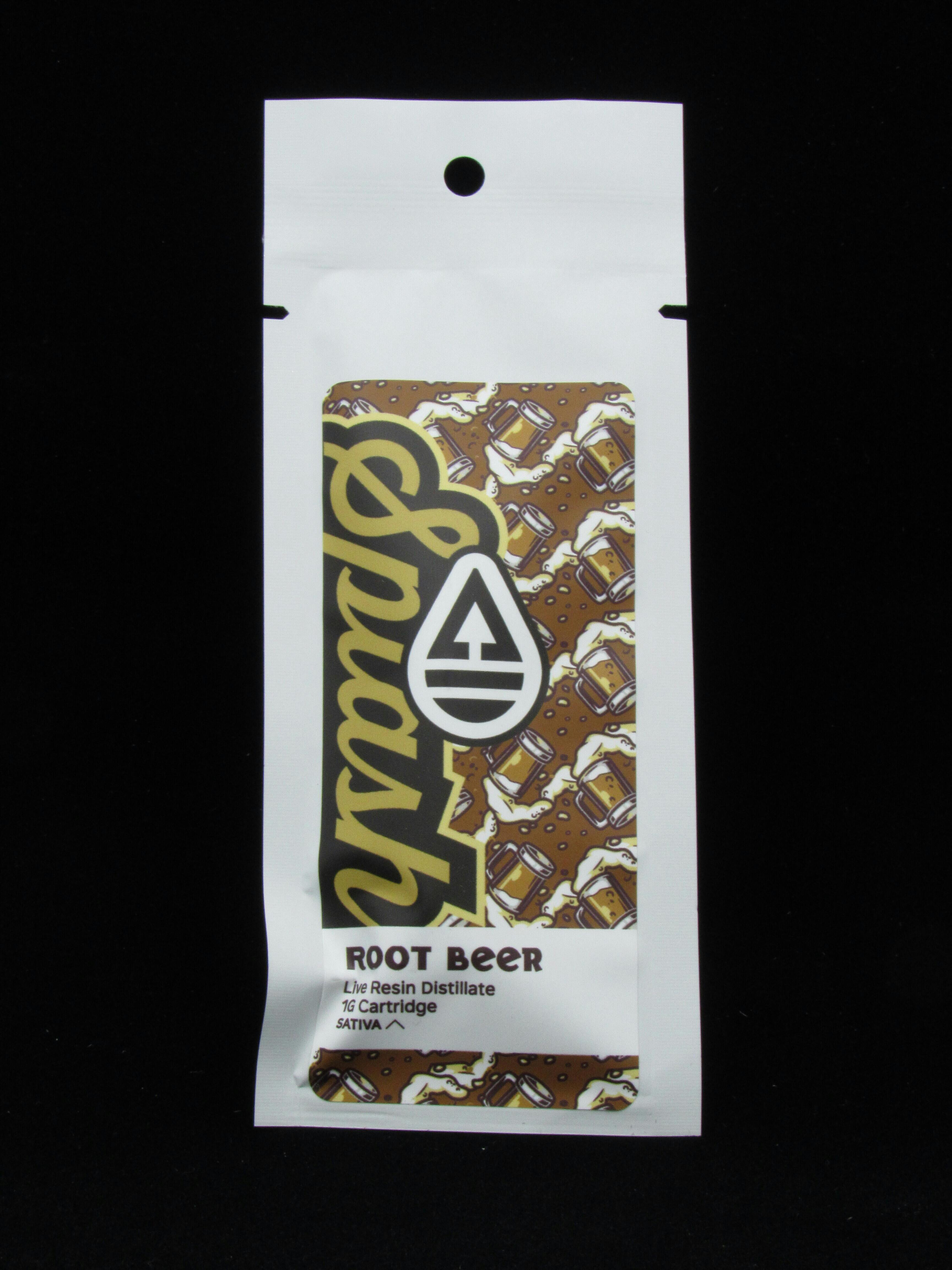 Root Beer : 1g Live Resin Infused 510 Splash Cart